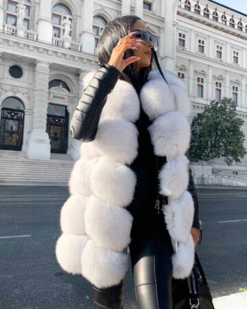 Real Fur Parkas for Women - Fine Fur Clothing by Aria Moda