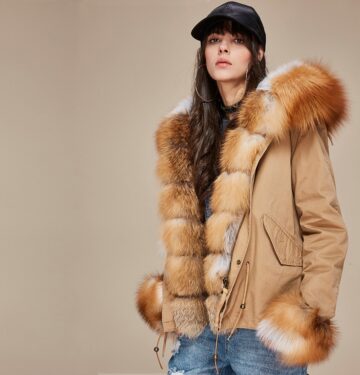 Real Fur Parkas for Women - Fine Fur Clothing by Aria Moda