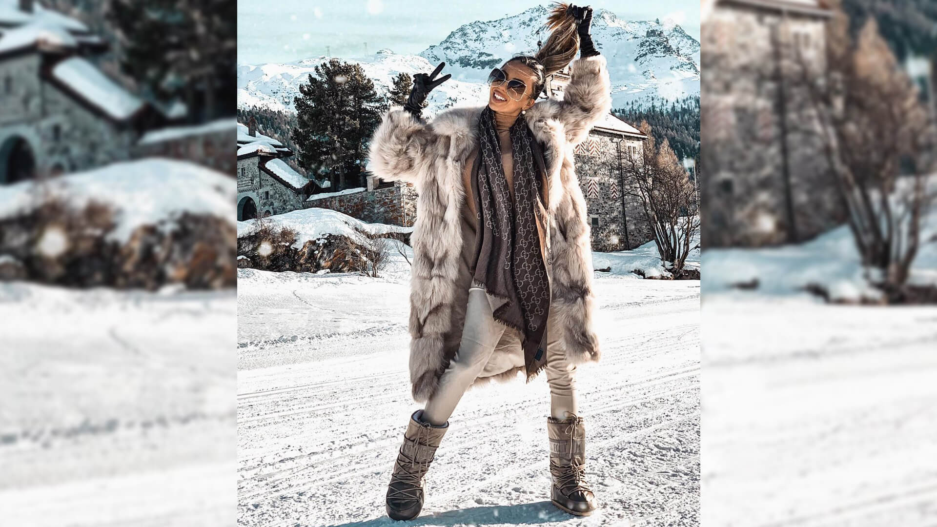 100% Real Fur Vest Kaylee - Real Fur Vests for Women - Aria Moda